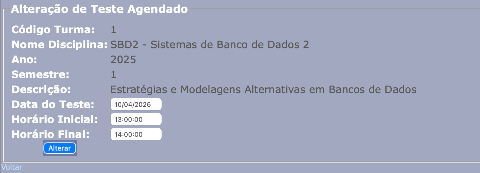 botão salvar teste modificado