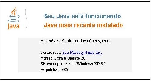 java funcionando