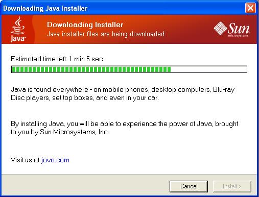 instalando jre