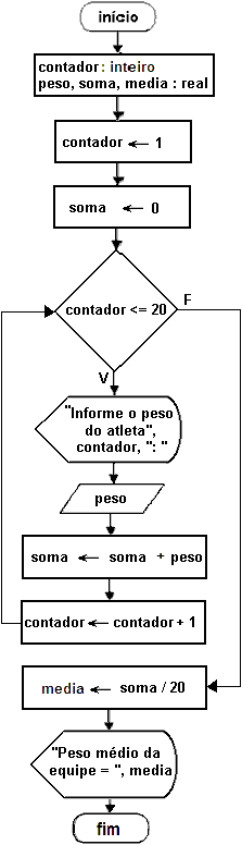 fluxograma enquanto